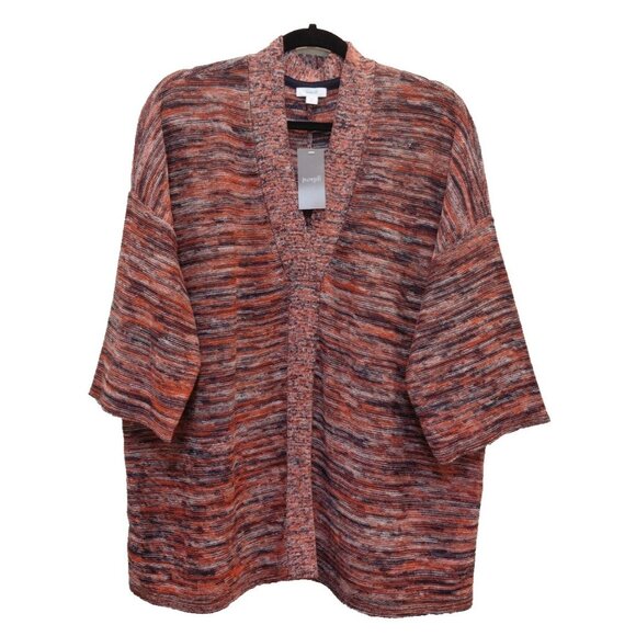 J. Jill Sweaters - Pure Jill Space Dyed‎ Marled V-neck Pullover Compari Sweater Med Dolman Sleeve